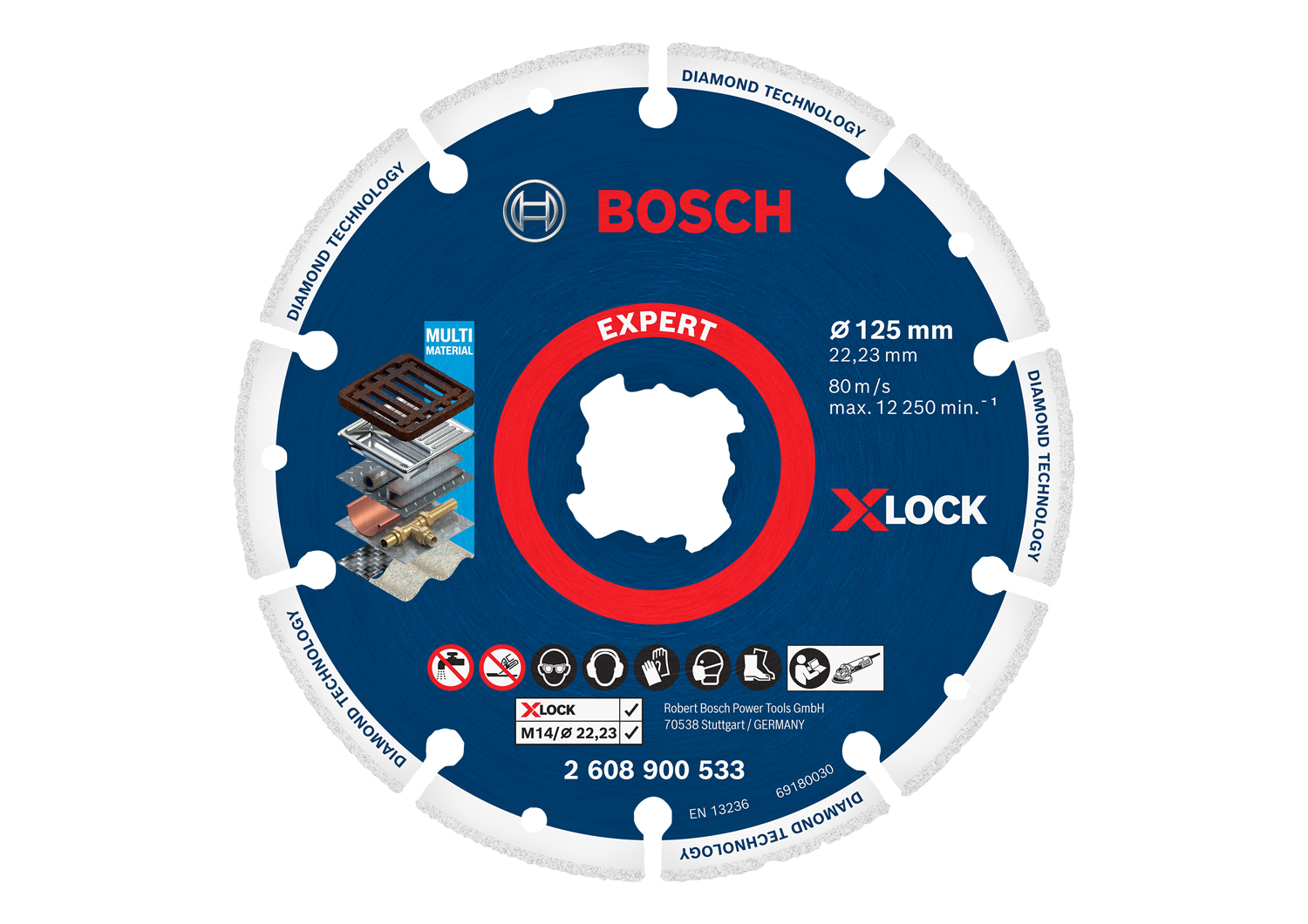 Bosch Trennscheibe DIAMOND METAL WHEEL 125 mm
